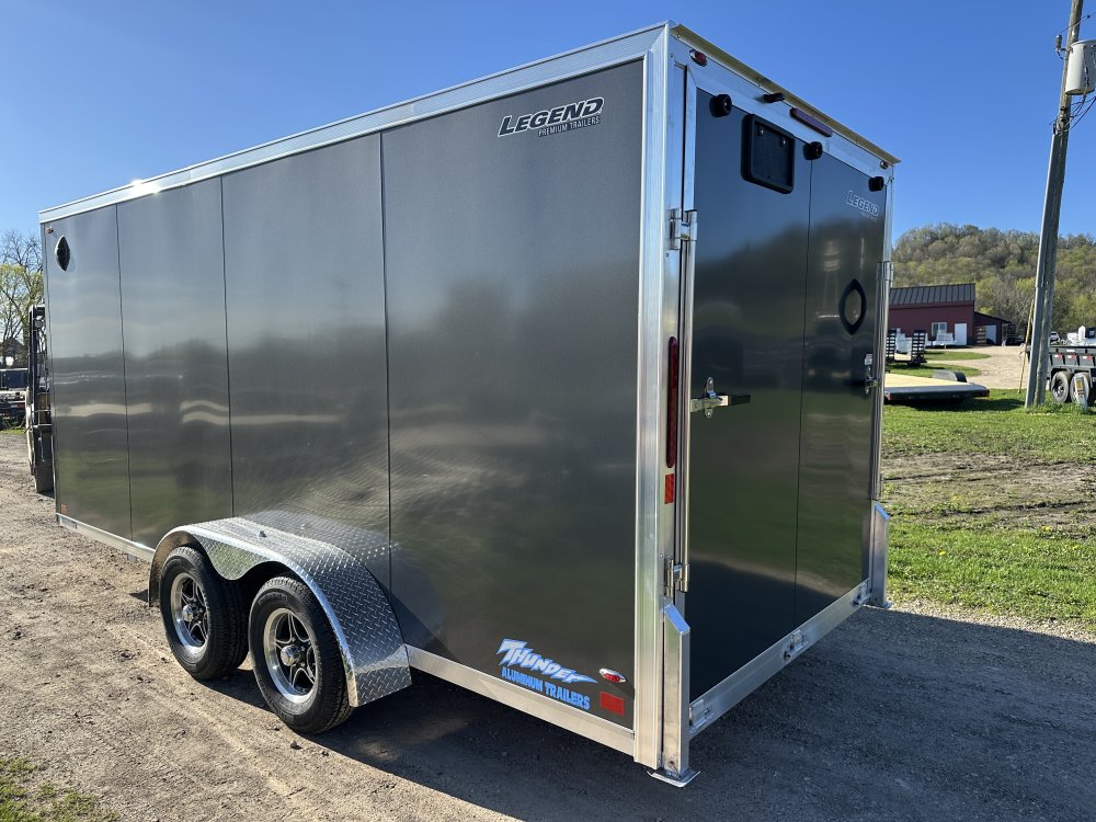 2025 Legend Trailers 7X16 Aluminum Thunder Cargo / Enclosed Trailer