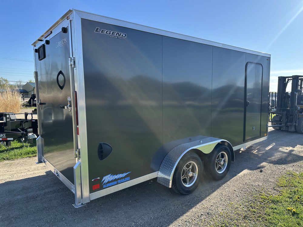 2025 Legend Trailers 7X16 Aluminum Thunder Cargo / Enclosed Trailer