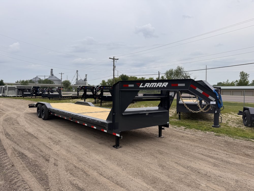2025 Lamar Trailers 102X32 Gooseneck Car Hauler Trailer
