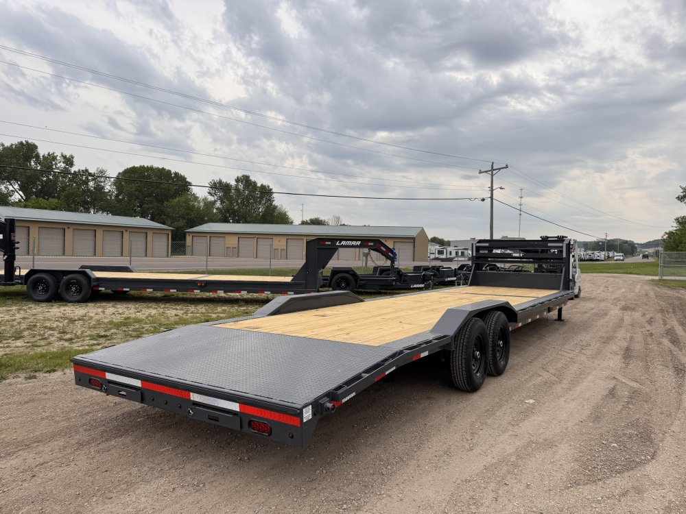 2025 Lamar Trailers 102X32 Gooseneck Car Hauler Trailer