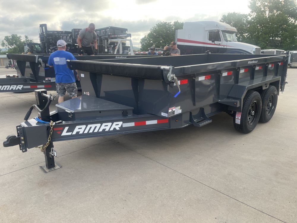 2026 Lamar Trailers 83X14 Dump Trailer
