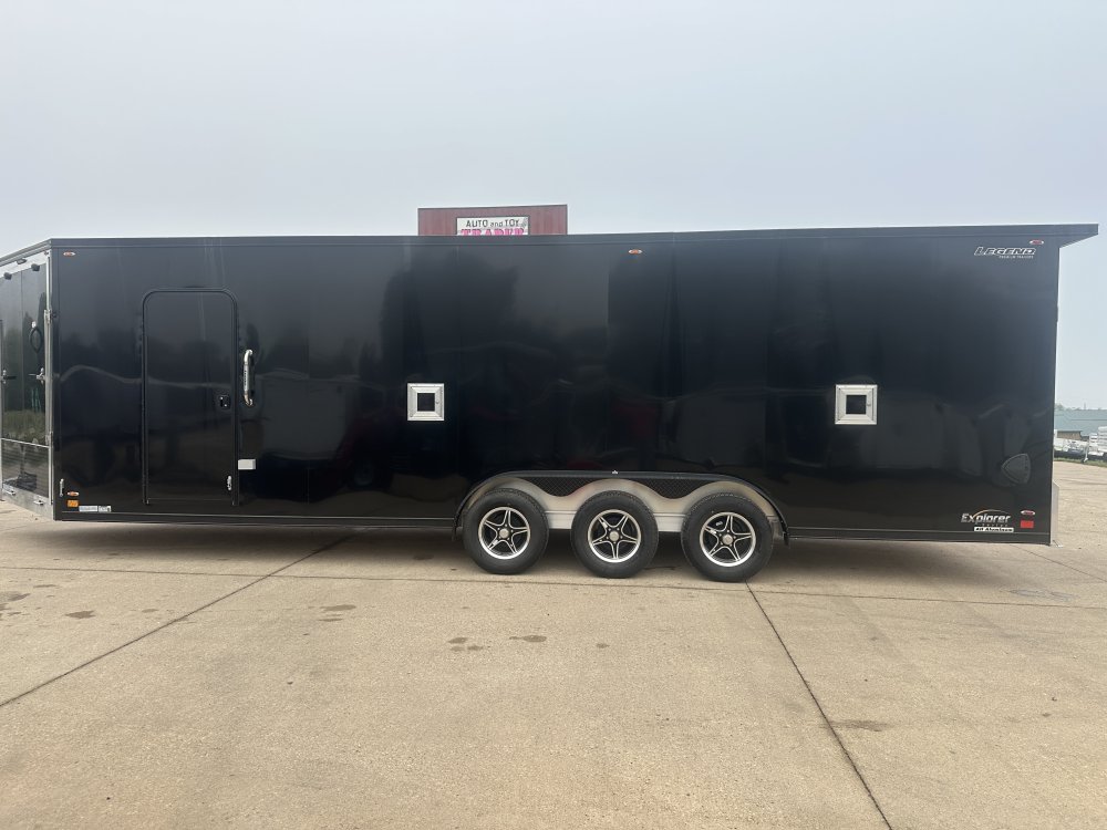 2026 Legend 7.5X31 Aluminum Explorer Snowmobile Trailer