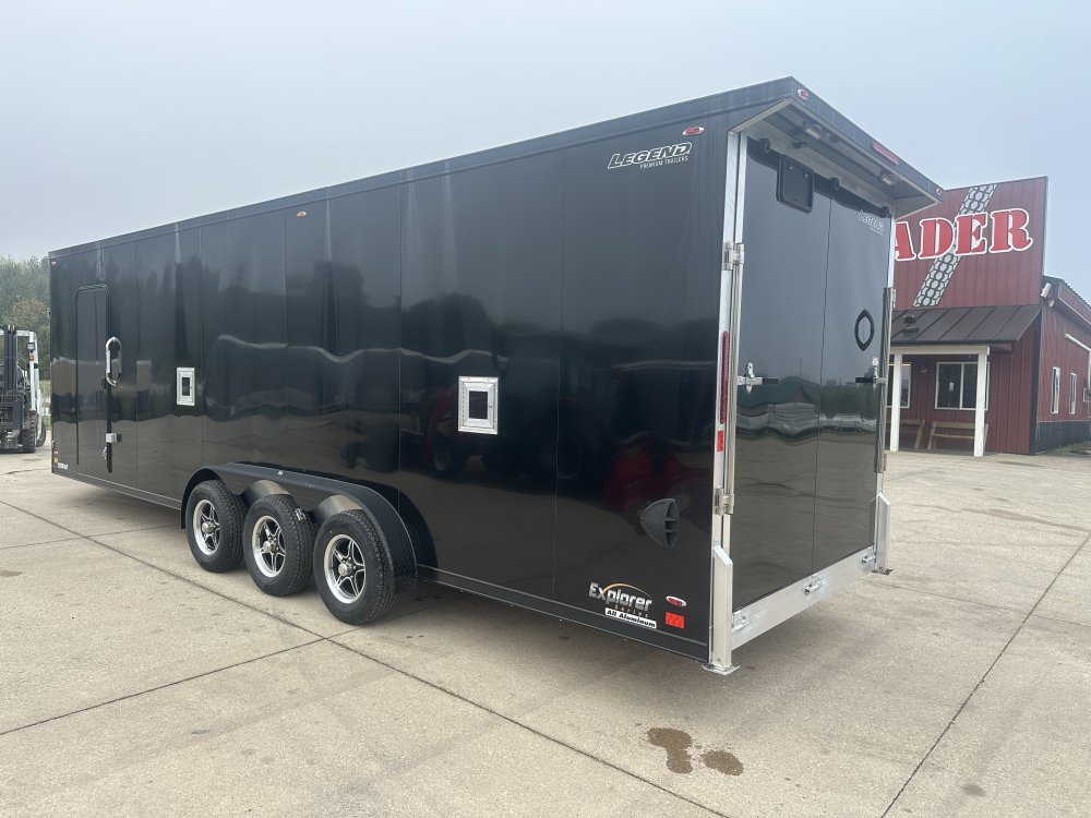 2026 Legend 7.5X31 Aluminum Explorer Snowmobile Trailer