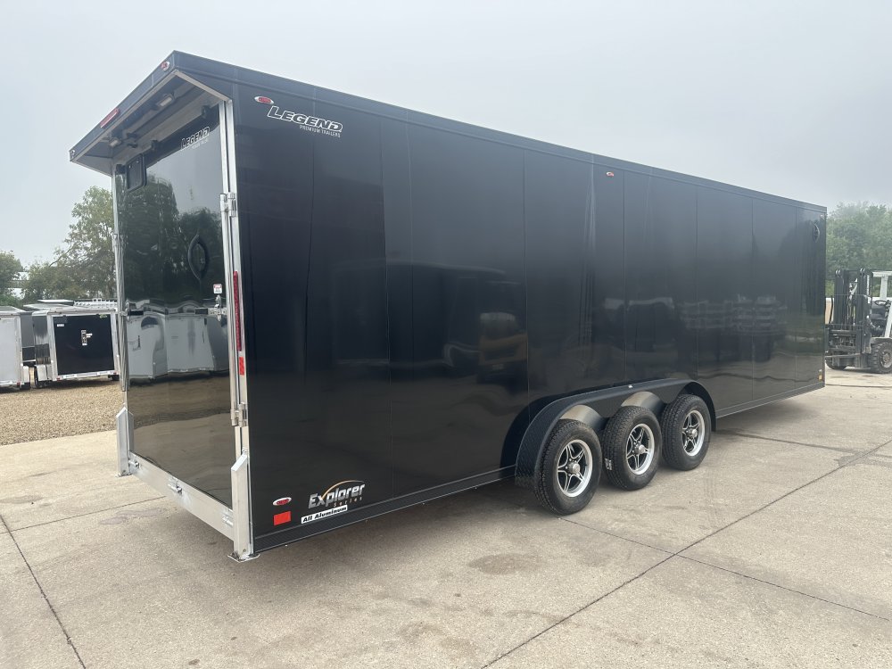 2026 Legend 7.5X31 Aluminum Explorer Snowmobile Trailer