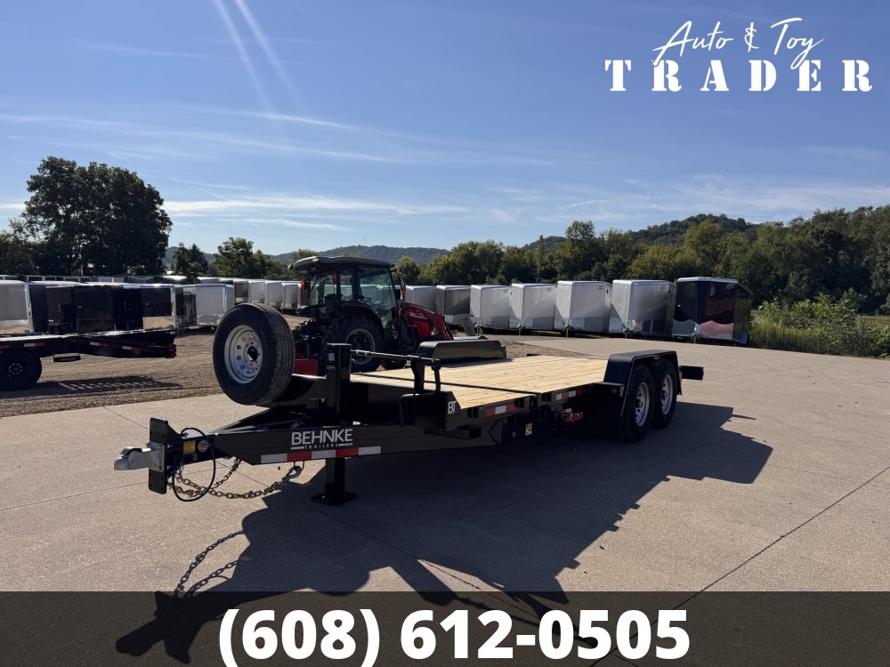 2027 Behnke 83X20 Gravity Tilt Trailer