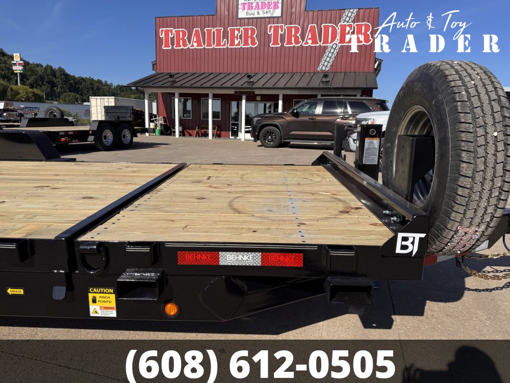 2027 Behnke 83X20 Gravity Tilt Trailer
