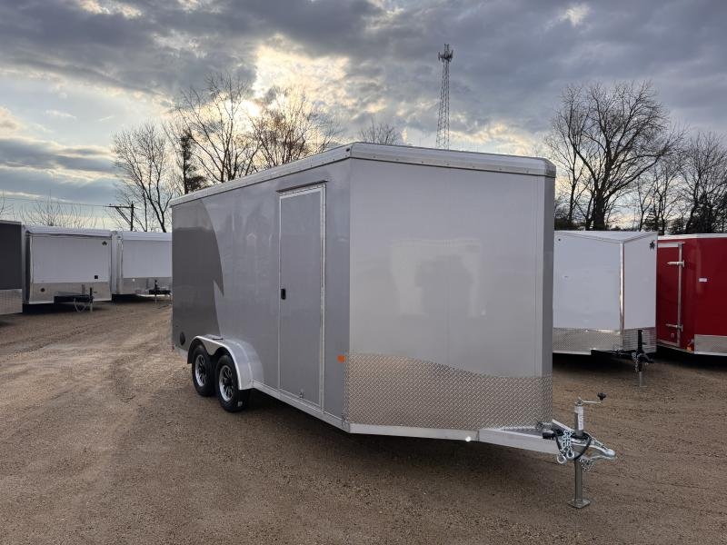 2025 NEO Trailers 7.5X16 Aluminum NAMR Cargo / Enclosed Trailer