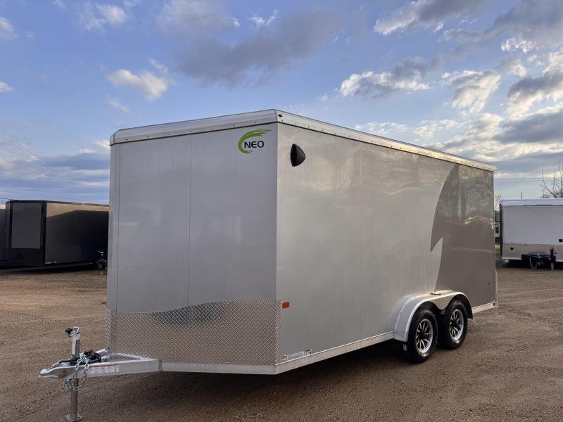 2025 NEO Trailers 7.5X16 Aluminum NAMR Cargo / Enclosed Trailer