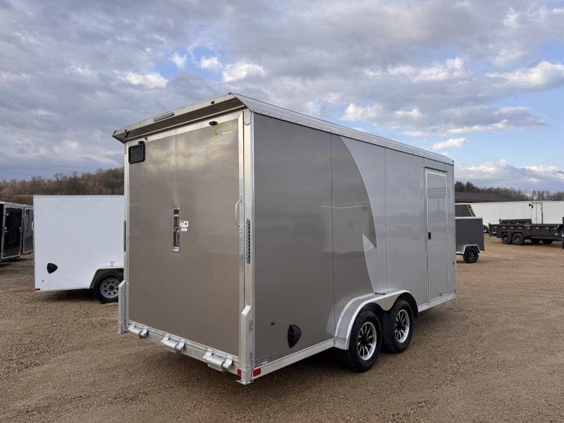 2025 NEO Trailers 7.5X16 Aluminum NAMR Cargo / Enclosed Trailer