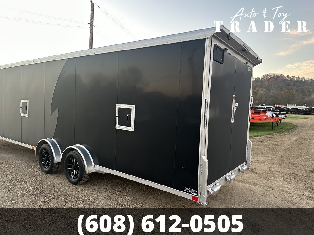 2026 NEO Trailers 7.5X29 Aluminum NASX Snowmobile Trailer