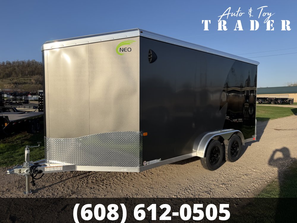 2026 NEO Trailers 7.5X14 Aluminum NAMR Cargo / Enclosed Trailer