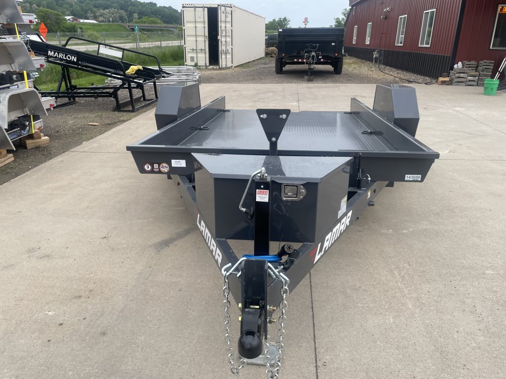 2025 Lamar 79X12 Scissor Hauler Tilt Equipment Trailer