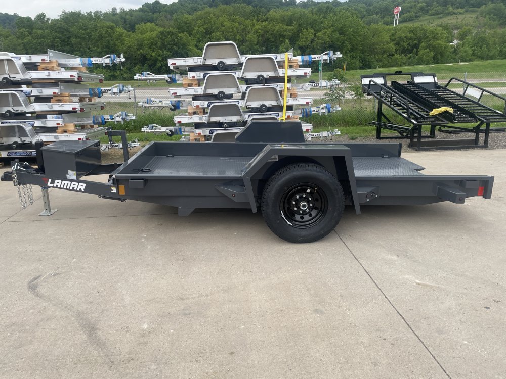 2025 Lamar 79X12 Scissor Hauler Tilt Equipment Trailer