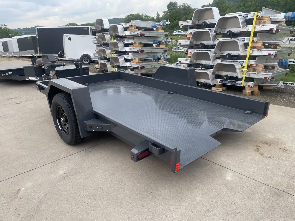 2025 Lamar 79X12 Scissor Hauler Tilt Equipment Trailer
