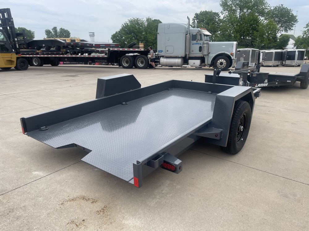 2025 Lamar 79X12 Scissor Hauler Tilt Equipment Trailer