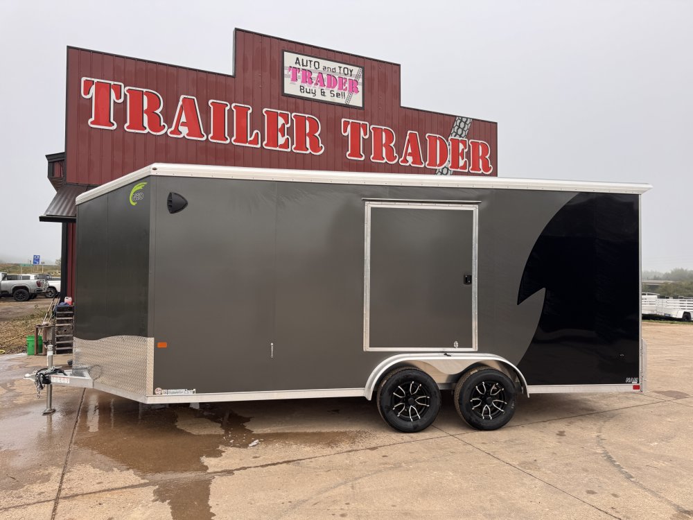 2026 NEO Trailers 7.5X18 Aluminum NAMR Cargo / Enclosed Trailer