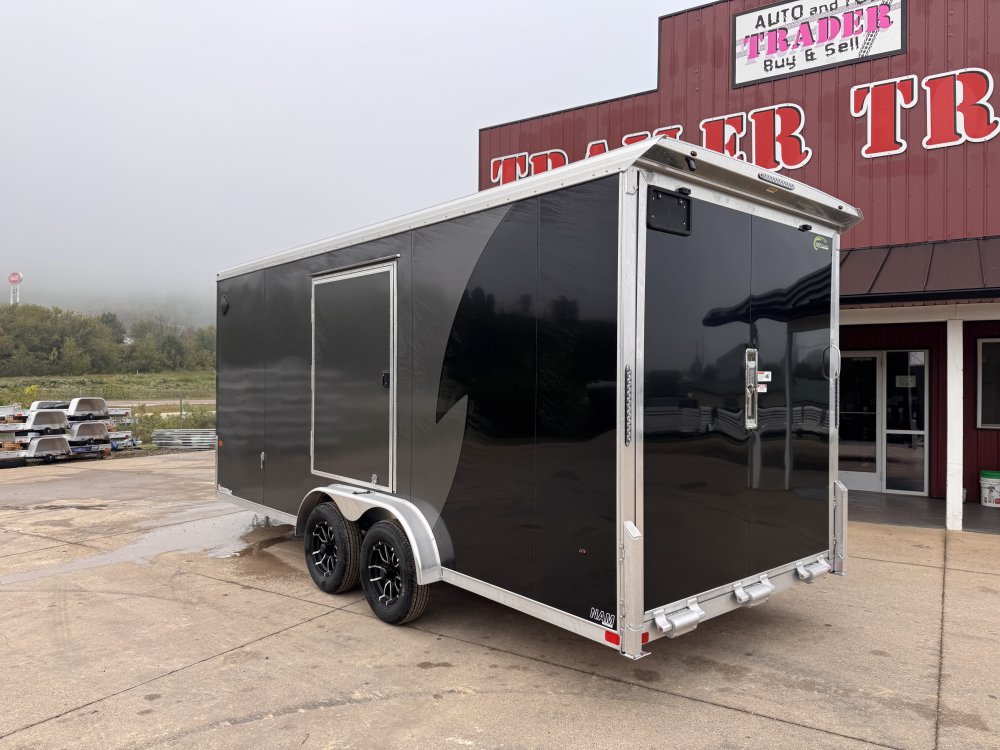 2026 NEO Trailers 7.5X18 Aluminum NAMR Cargo / Enclosed Trailer