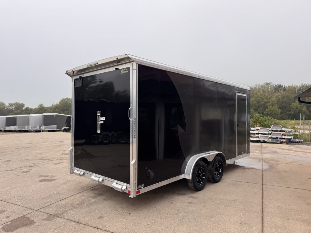 2026 NEO Trailers 7.5X18 Aluminum NAMR Cargo / Enclosed Trailer
