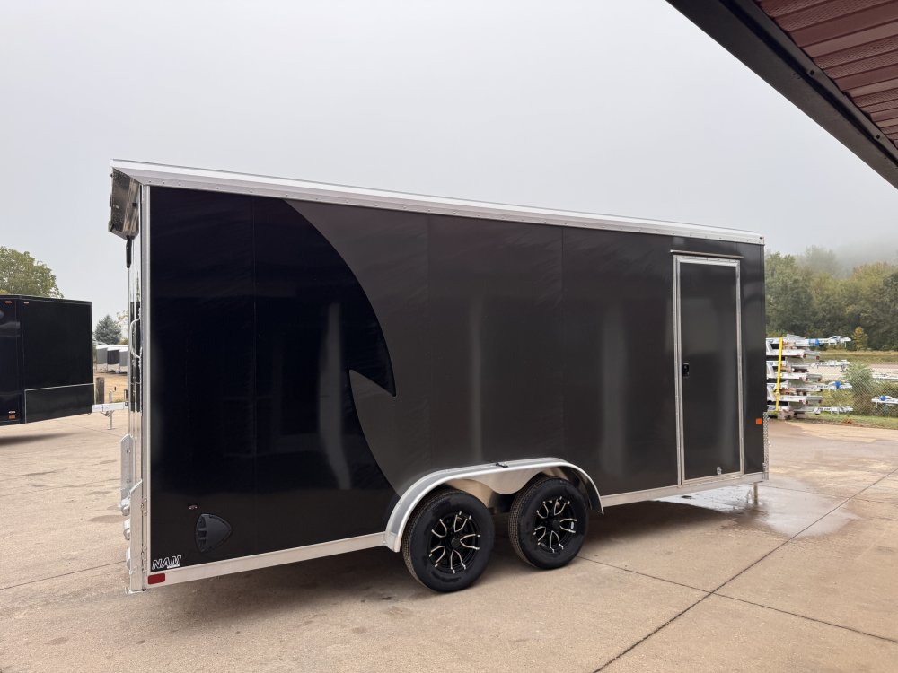 2026 NEO Trailers 7.5X18 Aluminum NAMR Cargo / Enclosed Trailer