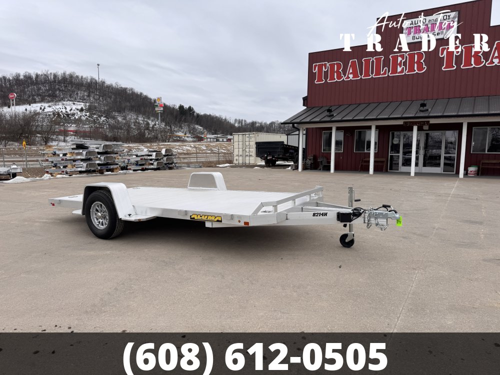 2027 Aluma 8214H-S-EL-R-RTD Aluminum Utility Trailer