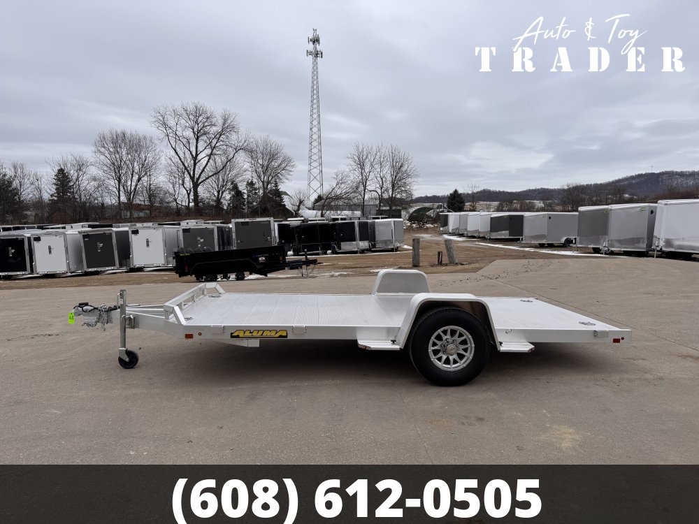 2027 Aluma 8214H-S-EL-R-RTD Aluminum Utility Trailer