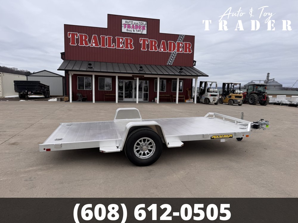 2027 Aluma 8214H-S-EL-R-RTD Aluminum Utility Trailer