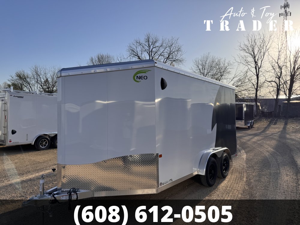 2026 NEO Trailers 7.5X14 Aluminum NAMR Cargo / Enclosed Trailer