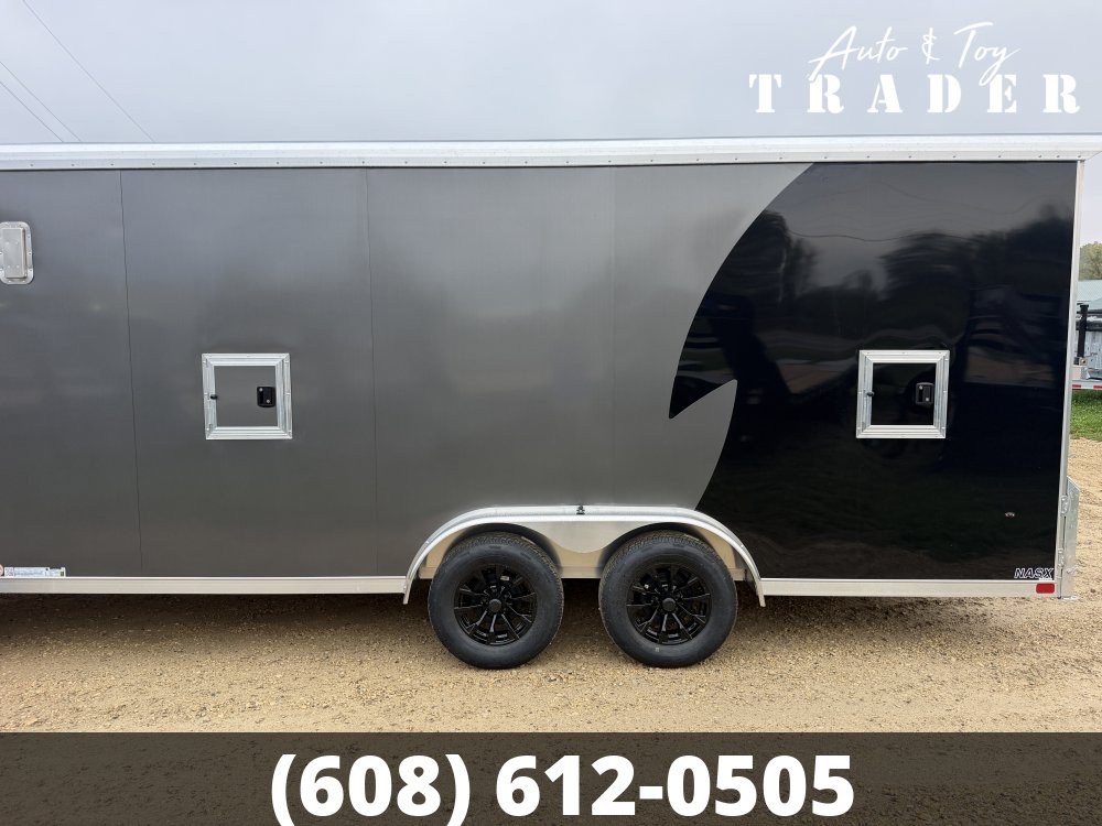 2027 NEO Trailers 7.5X23 Aluminum NASX Snowmobile Trailer