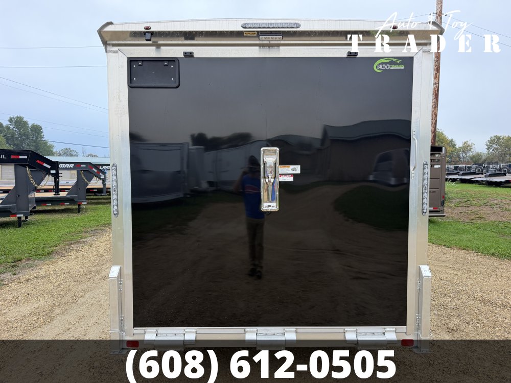 2027 NEO Trailers 7.5X23 Aluminum NASX Snowmobile Trailer