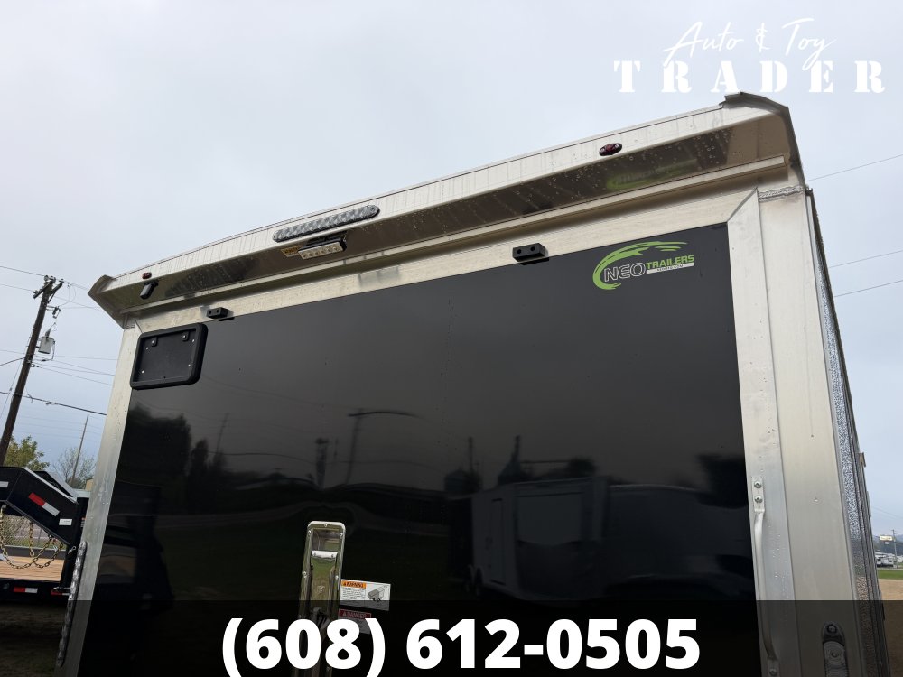 2027 NEO Trailers 7.5X23 Aluminum NASX Snowmobile Trailer