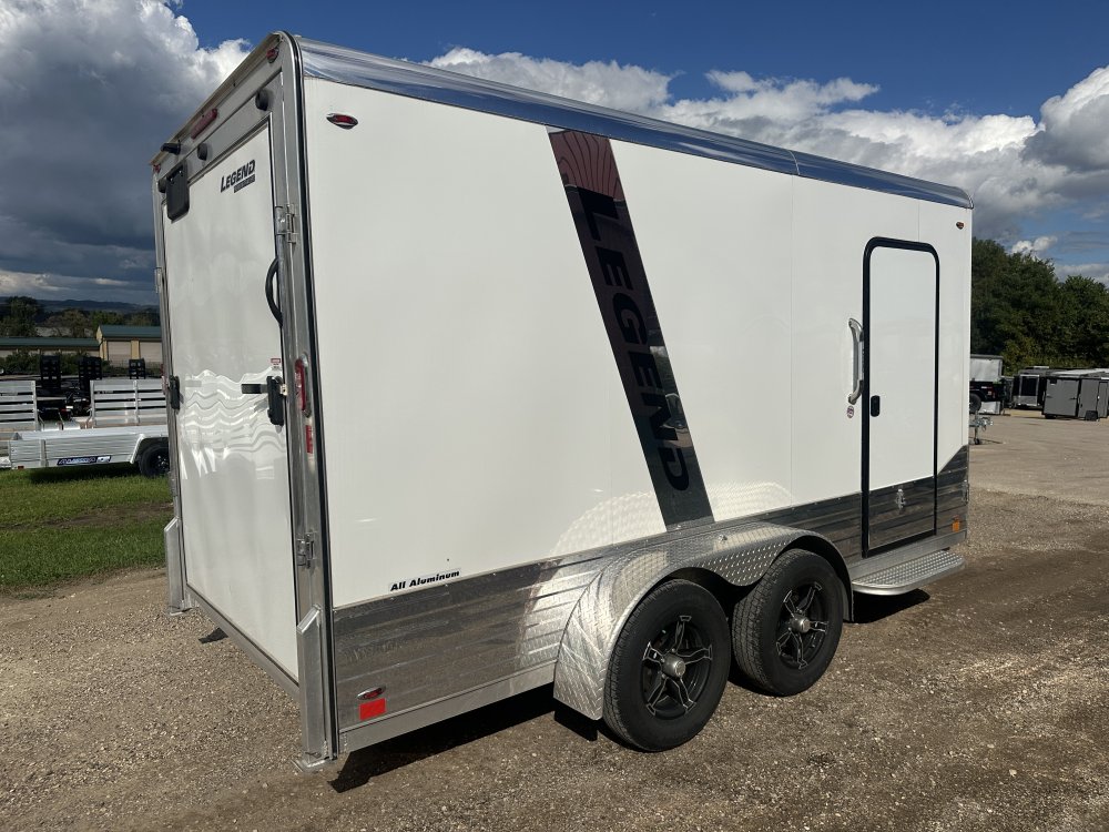 2021 Legend 7X14 Aluminum DVN Enclosed Cargo Trailer