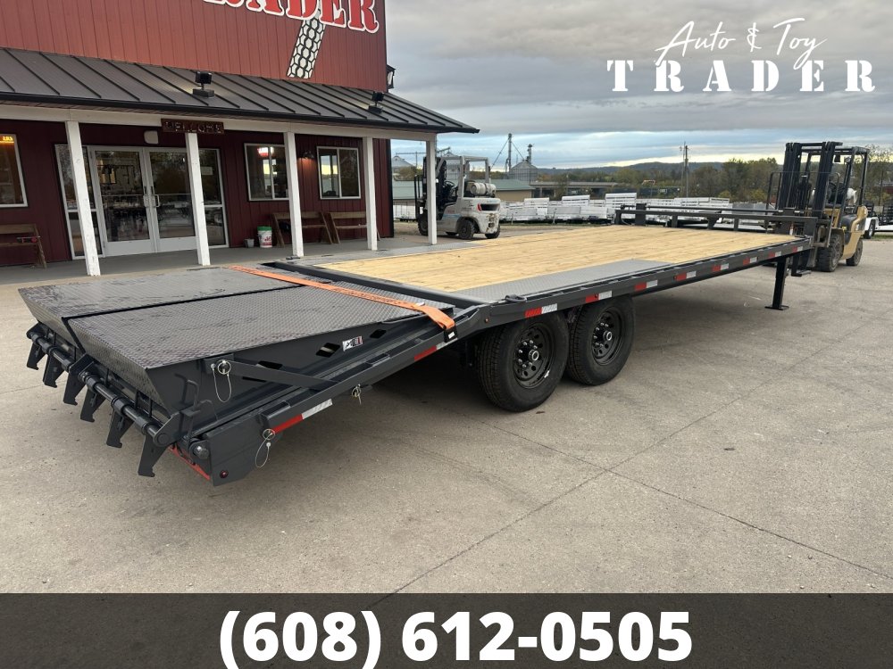 2026 Lamar Trailers 102X22 Deckover Trailer