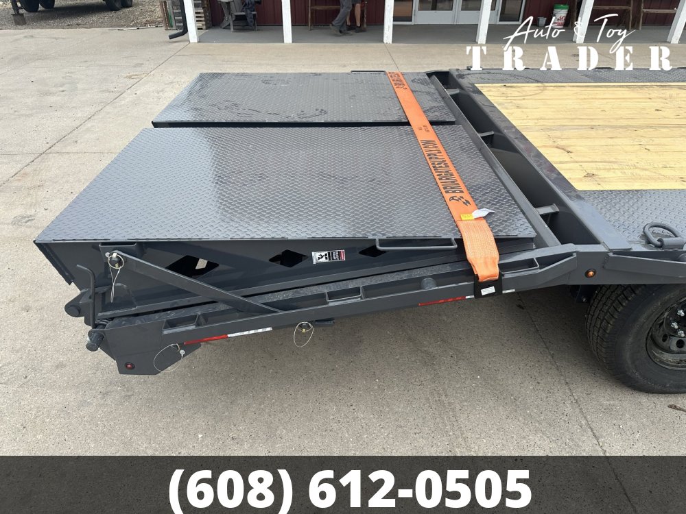 2026 Lamar Trailers 102X22 Deckover Trailer