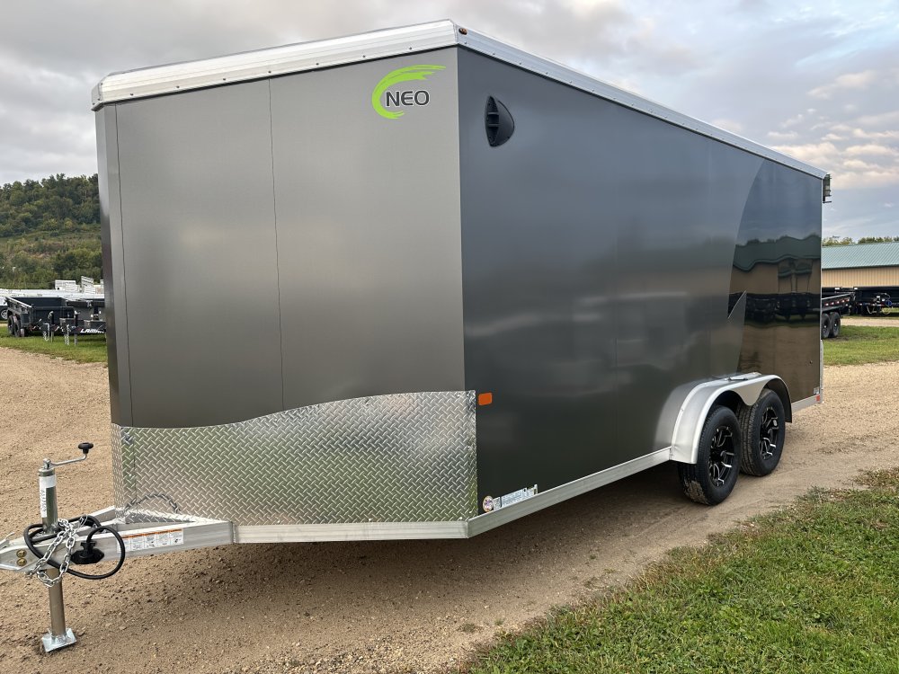 2026 NEO Trailers 7.5X16 Aluminum NAMR Cargo / Enclosed Trailer