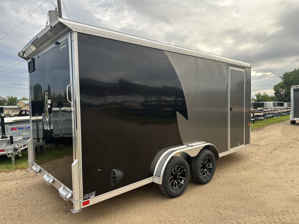 2026 NEO Trailers 7.5X16 Aluminum NAMR Cargo / Enclosed Trailer