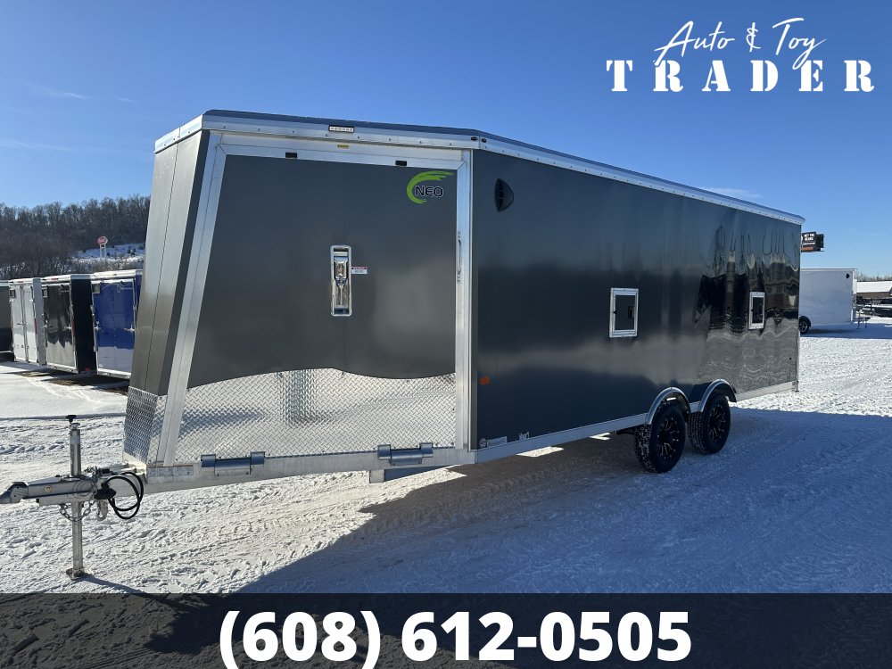 2026 NEO Trailers 8.5X20 Aluminum NMS Snowmobile Trailer