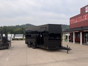 2025 Cross Trailers 7.5X16 Alpha Cargo / Enclosed Trailer