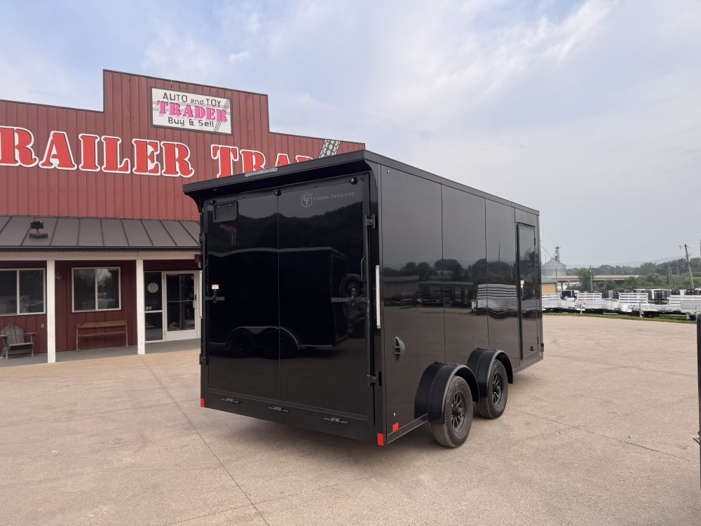 2025 Cross Trailers 7.5X16 Alpha Cargo / Enclosed Trailer