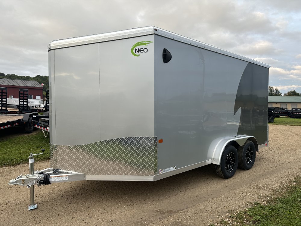 2026 NEO Trailers 7.5X14 Aluminum NAMR Cargo / Enclosed Trailer