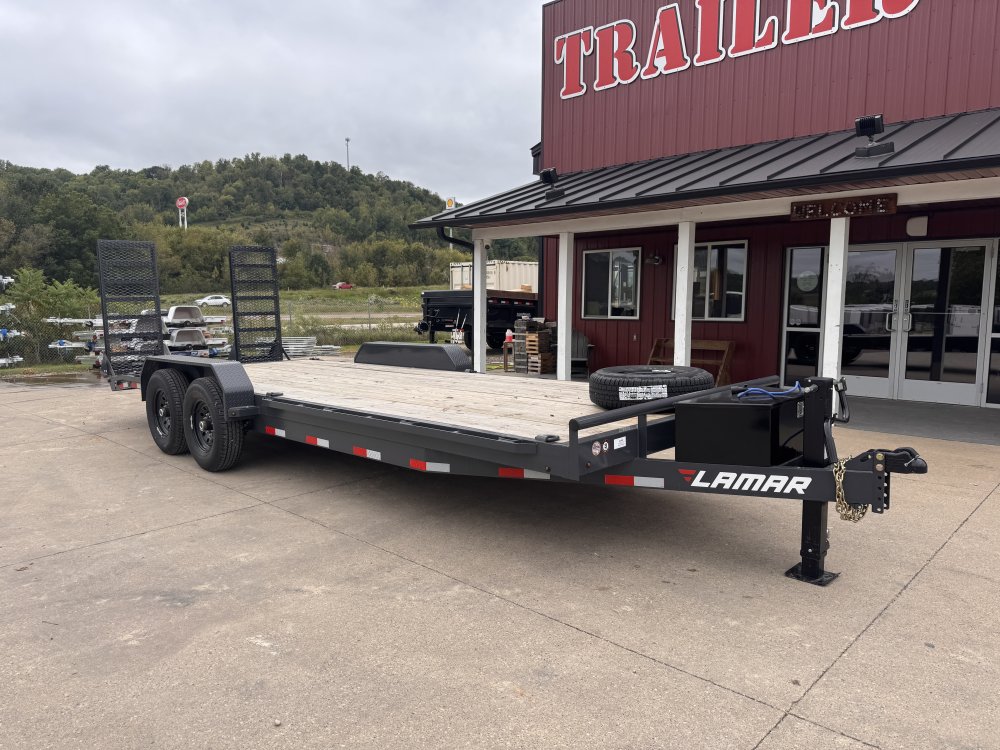 2025 Lamar 83X22 Car Hauler Equipment Trailer