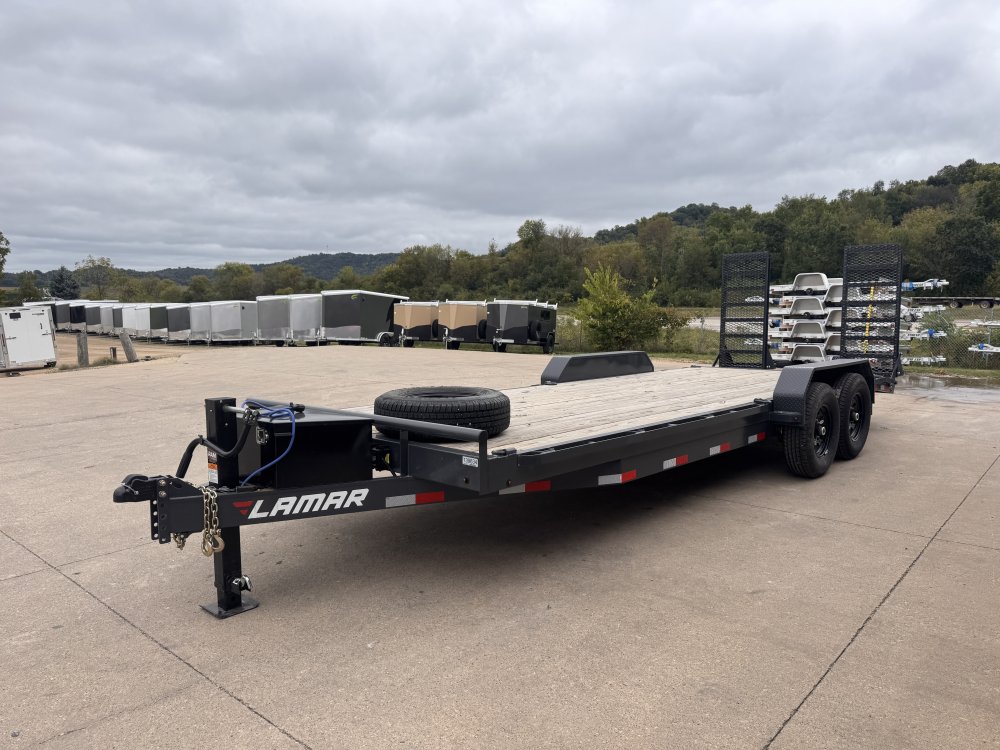 2025 Lamar 83X22 Car Hauler Equipment Trailer