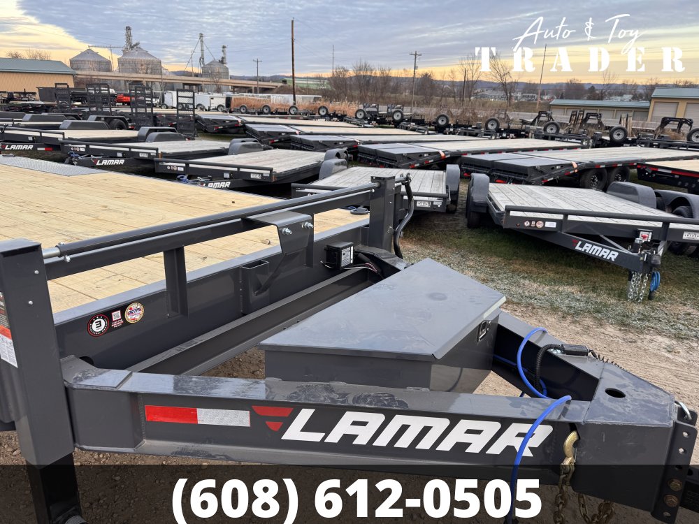 2026 Lamar Trailers 102X22 Deckover Trailer