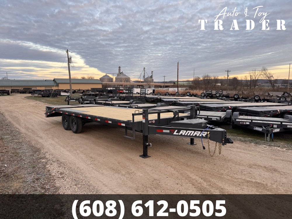 2026 Lamar Trailers 102X22 Deckover Trailer