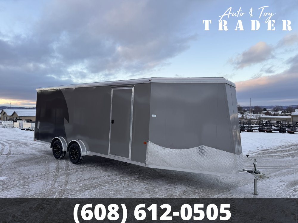 2026 NEO Trailers 7.5X25 Aluminum NASX Snowmobile Trailer