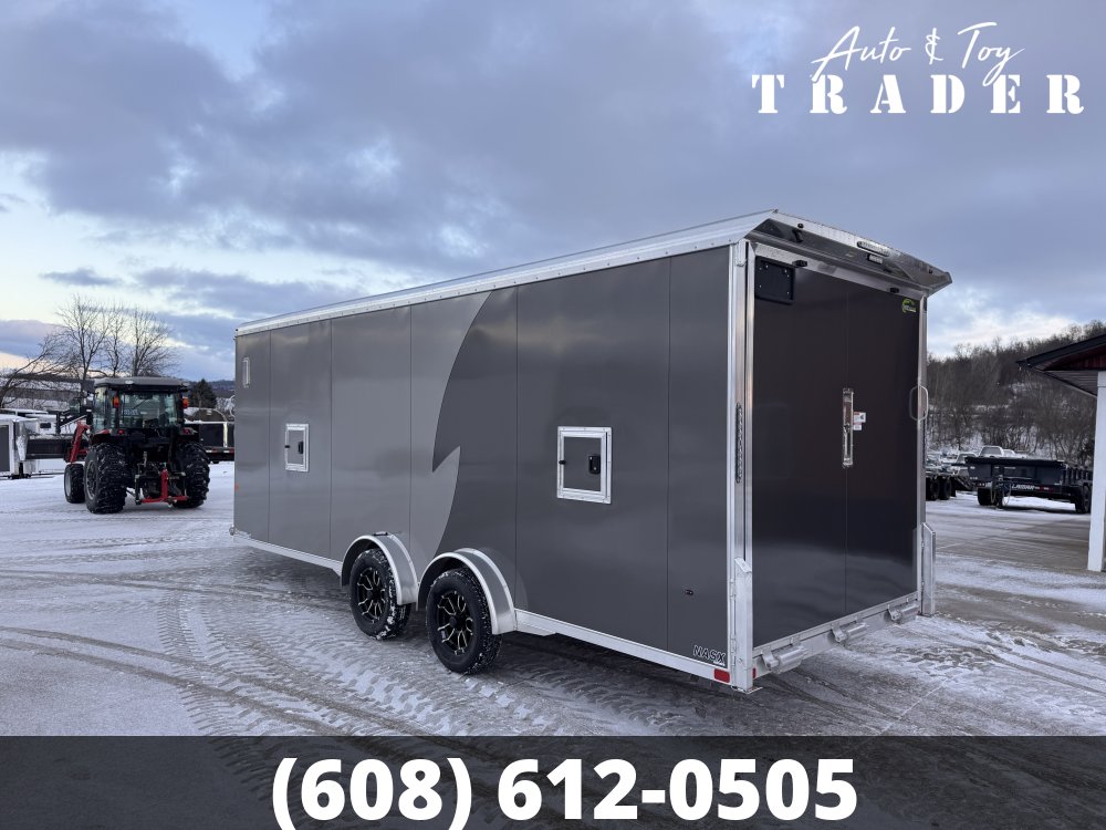 2026 NEO Trailers 7.5X25 Aluminum NASX Snowmobile Trailer