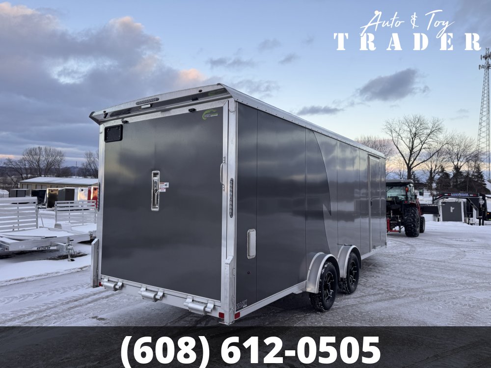 2026 NEO Trailers 7.5X25 Aluminum NASX Snowmobile Trailer