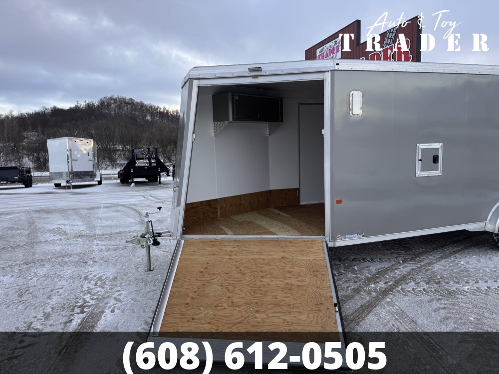 2026 NEO Trailers 7.5X25 Aluminum NASX Snowmobile Trailer