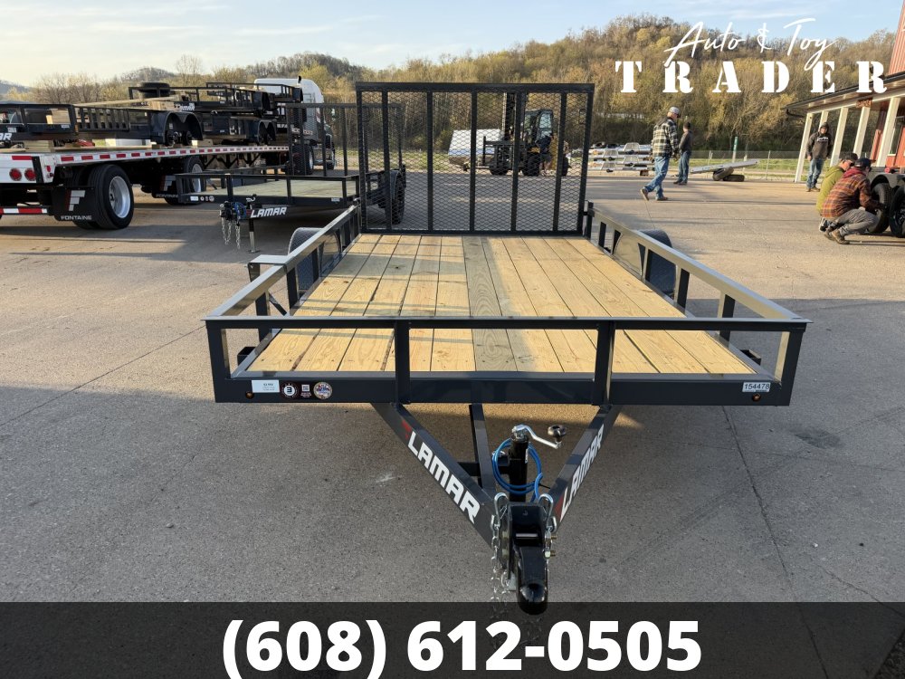 2026 Lamar Trailers 83X12 Utility Trailer