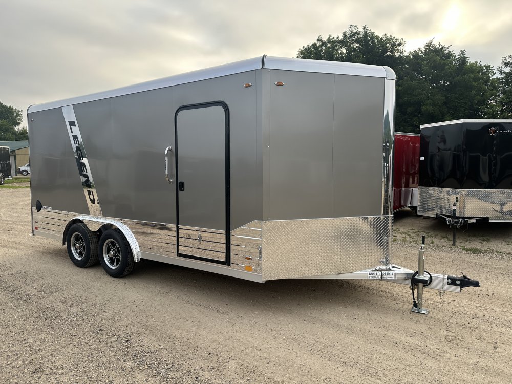 2026 Legend Trailers 8X16 Aluminum DVN Cargo / Enclosed Trailer