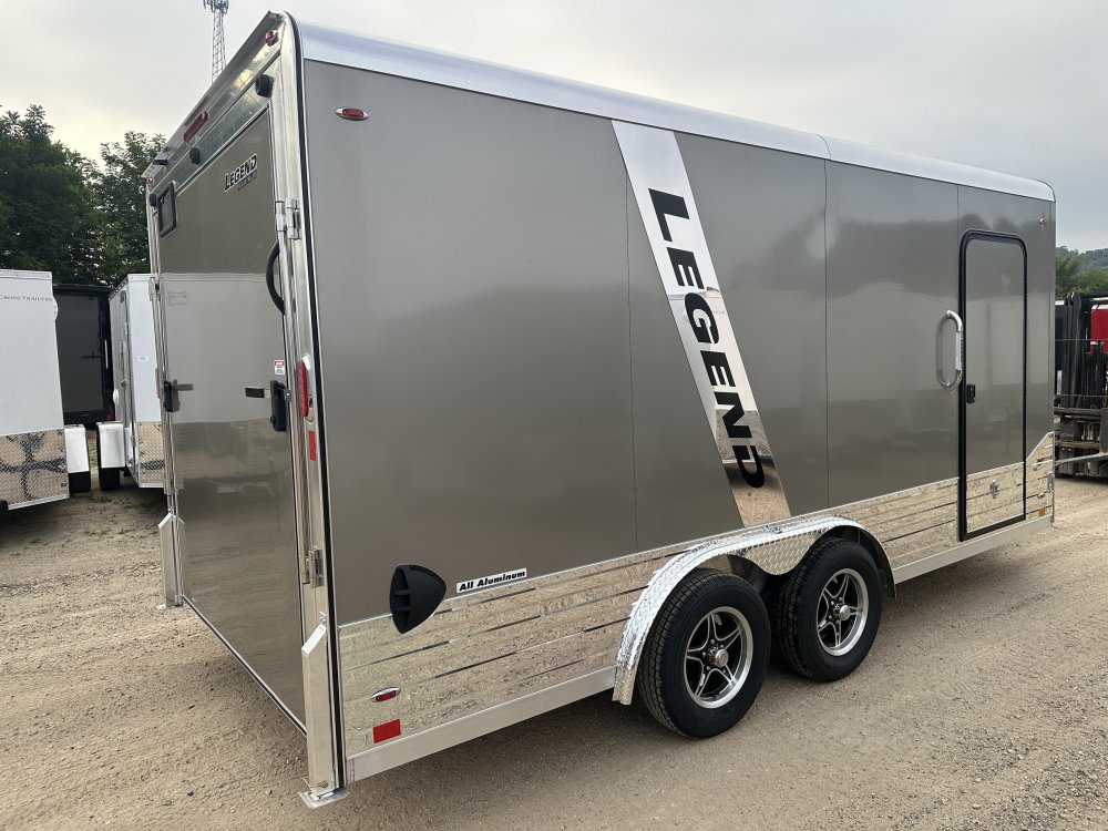 2026 Legend Trailers 8X16 Aluminum DVN Cargo / Enclosed Trailer